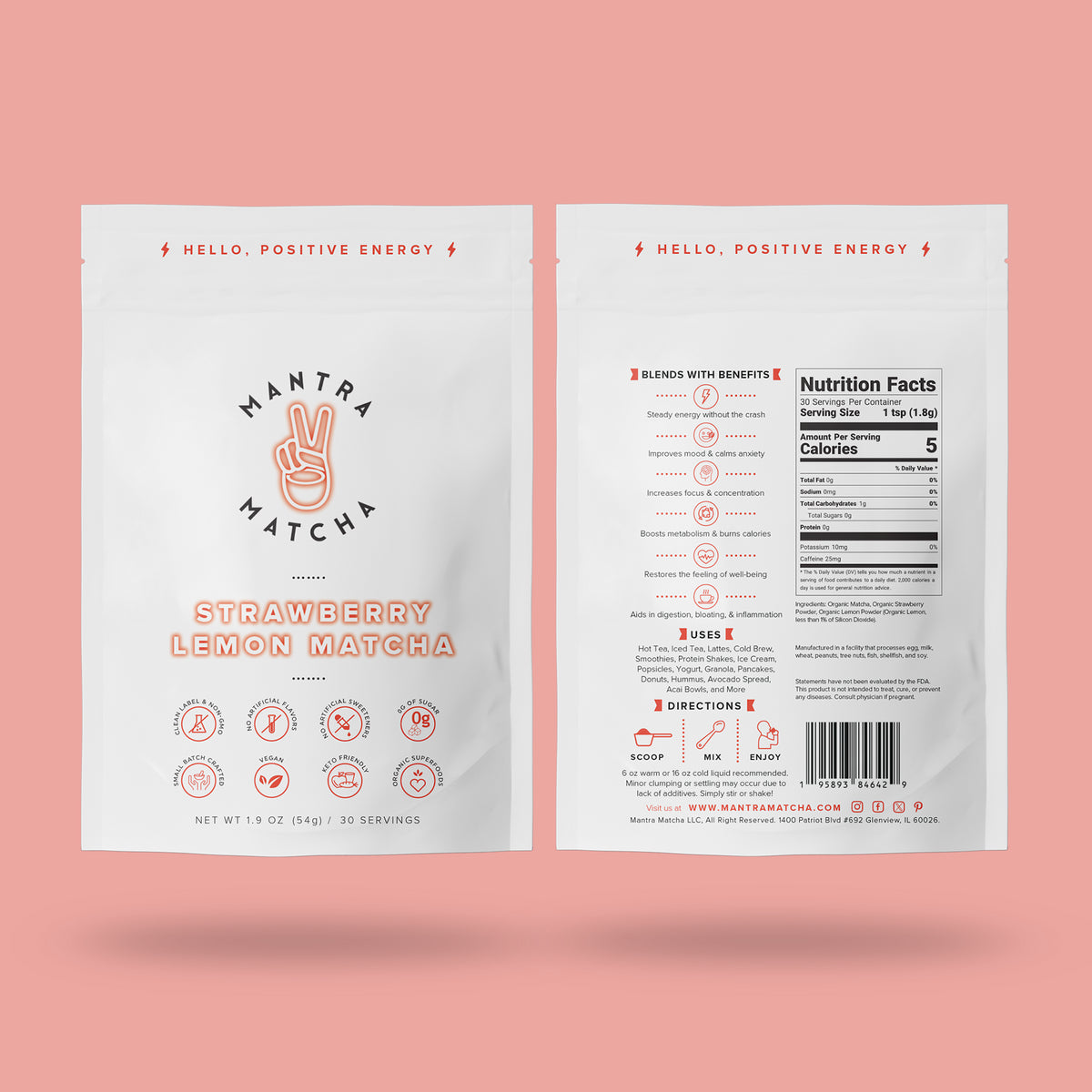 Cinnamon Goji Berry & Strawberry Lemon Bundle