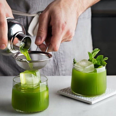 Matcha Gin Cocktail