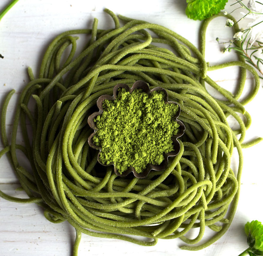 Matcha Spaghetti Noodles Recipe - Mantra Matcha