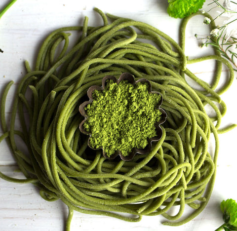 Matcha Spaghetti Noodles