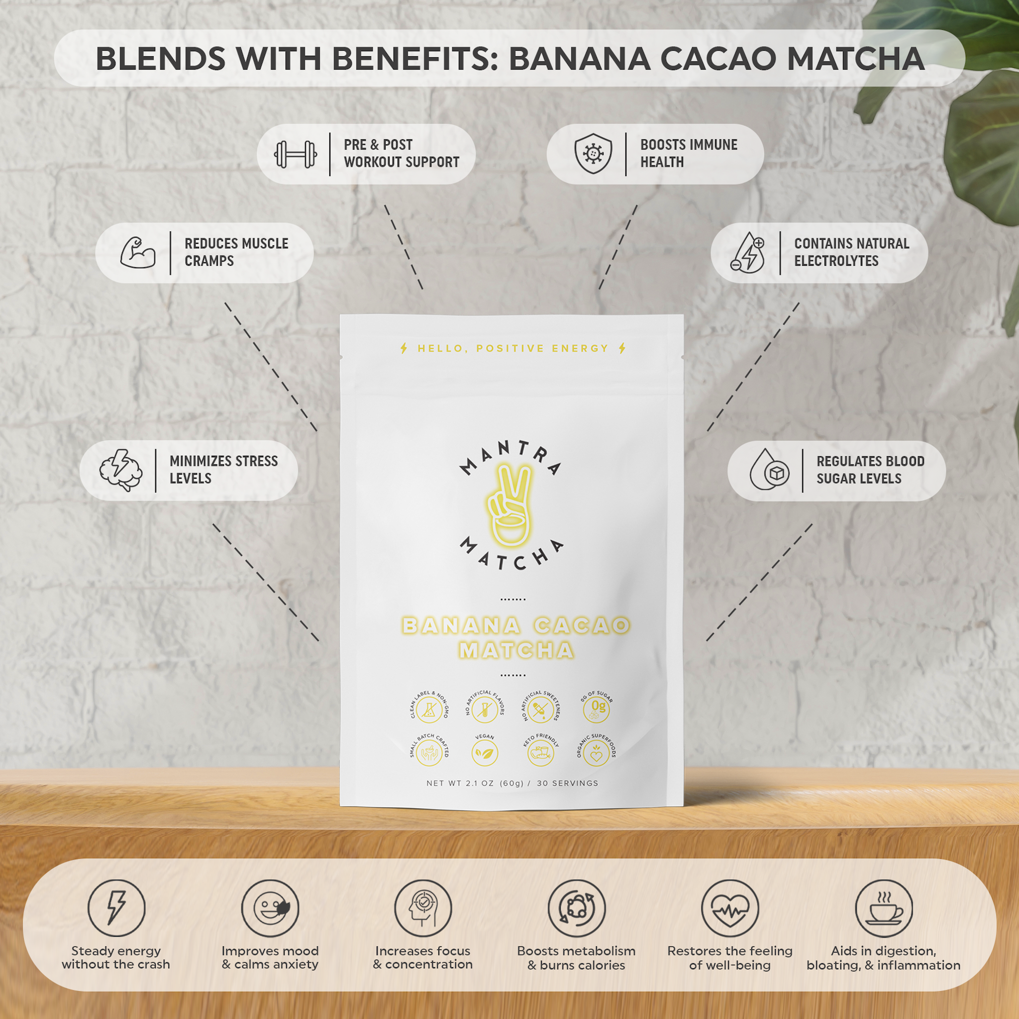 Banana Cacao Matcha Starter Kit