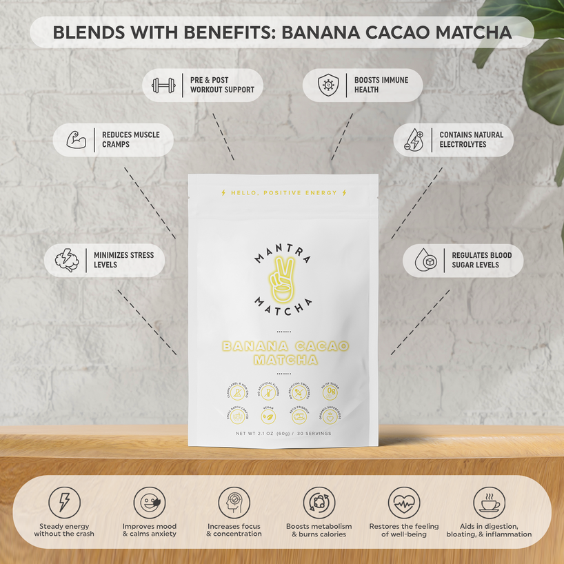 Banana Cacao Matcha