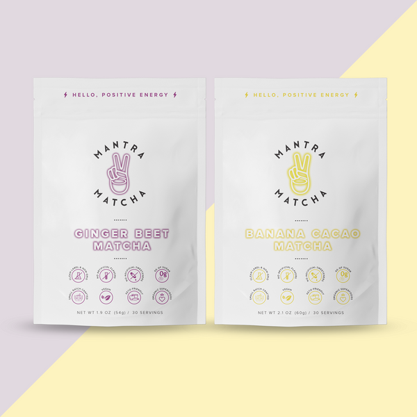 Ginger Beet & Banana Cacao Bundle - Mantra Matcha